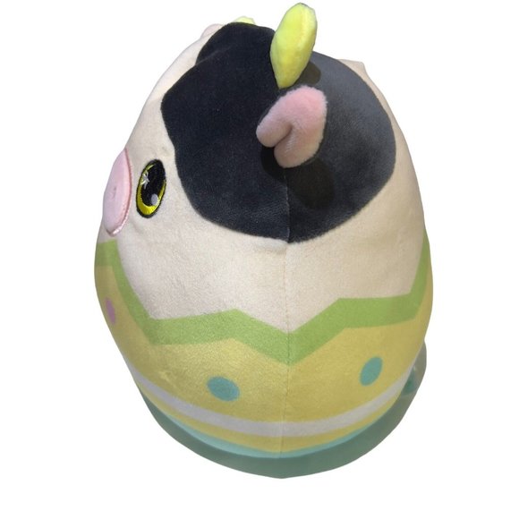 Squishmallows Kellytoy 8” Connor the Cow Plush Easter Pastel Egg Stuffed‎ Toy - Picture 4 of 9
